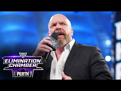 Triple H makes an appearance at Elimination Chamber: WWE Elimination Chamber 2024 highlights