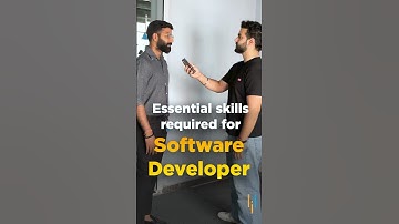 🔥What Are The Skills Required For Software Developer |Must Have Skills In 2024 #Shorts #simplilearn