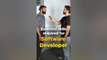 🔥What Are The Skills Required For Software Developer |Must Have Skills In 2024 #Shorts #simplilearn