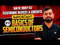 GATE 2027 EC | Electronic Devices & Circuits | Important Basics of Semiconductors #9 | Shishir Sir