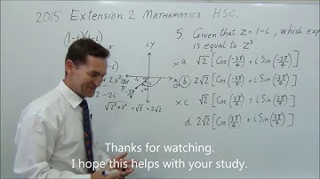 2015 Extension 2 HSC Questions 5 to 8