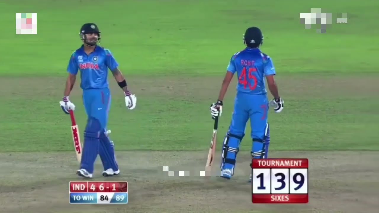 Rohit Sharma's Explosive 62* Vs WI WT20 HD Highlights