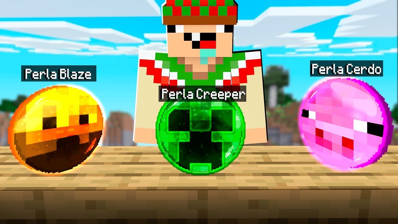 ¡Minecraft PERO hay PERLAS de MOBS! 😮🟡🟢🔴 SILVIOGAMER MINECRAFT PERO