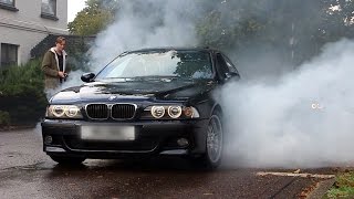 2000 BMW E39 M5, Big Burnout! - Icons By The Lake, Virginia Lake - 16.10.2016