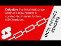 Resistors in Series - GCSE Physics #Shorts