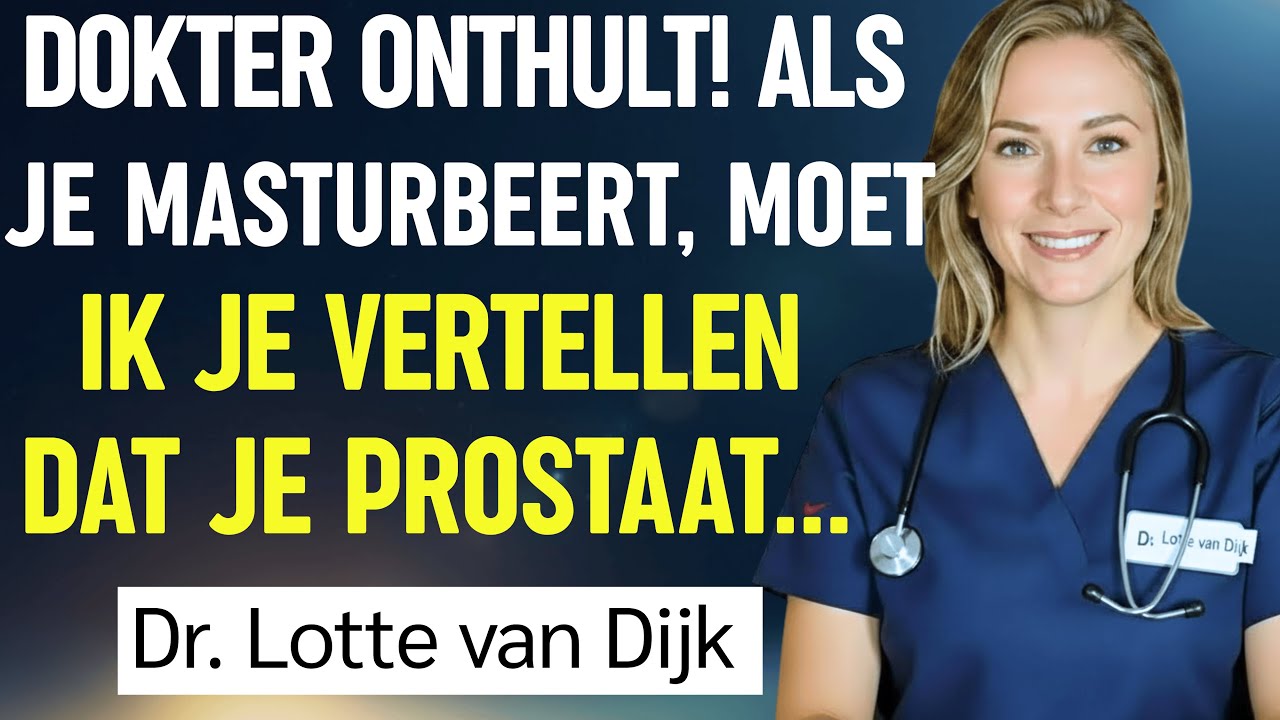 Als je ouder bent dan 60 en prostaatproblemen hebt, MOET JE DIT WETEN... | Dr. Lotte van Dijk