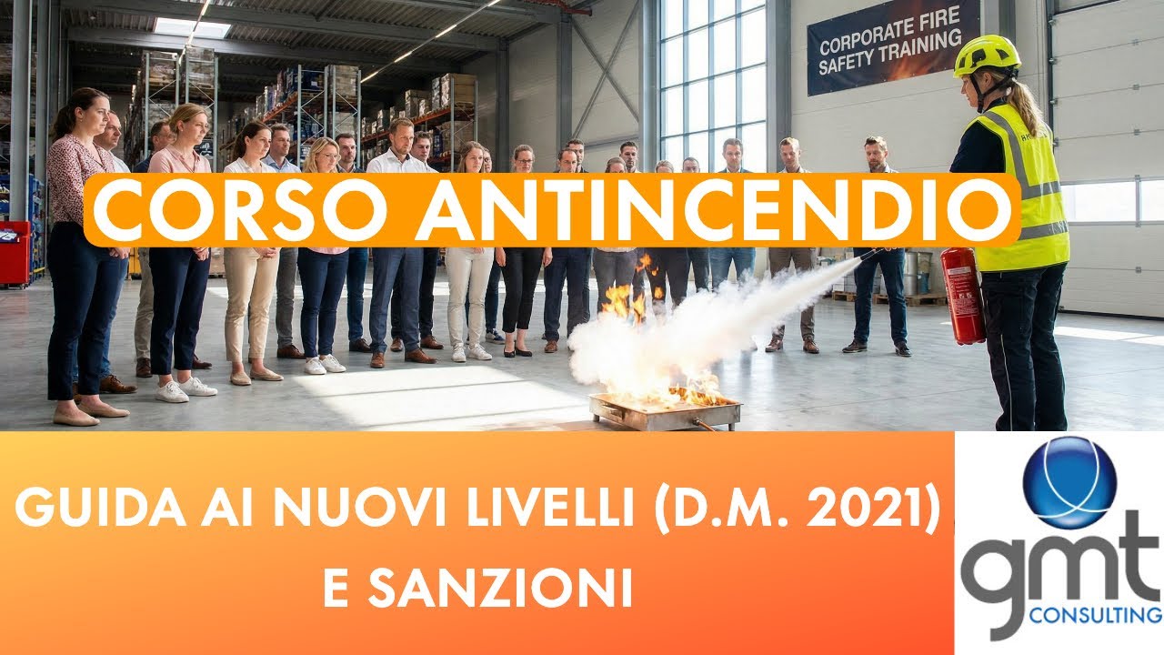 Corso Antincendio: Guida ai Nuovi Livelli (D.M. 2021) e Sanzioni