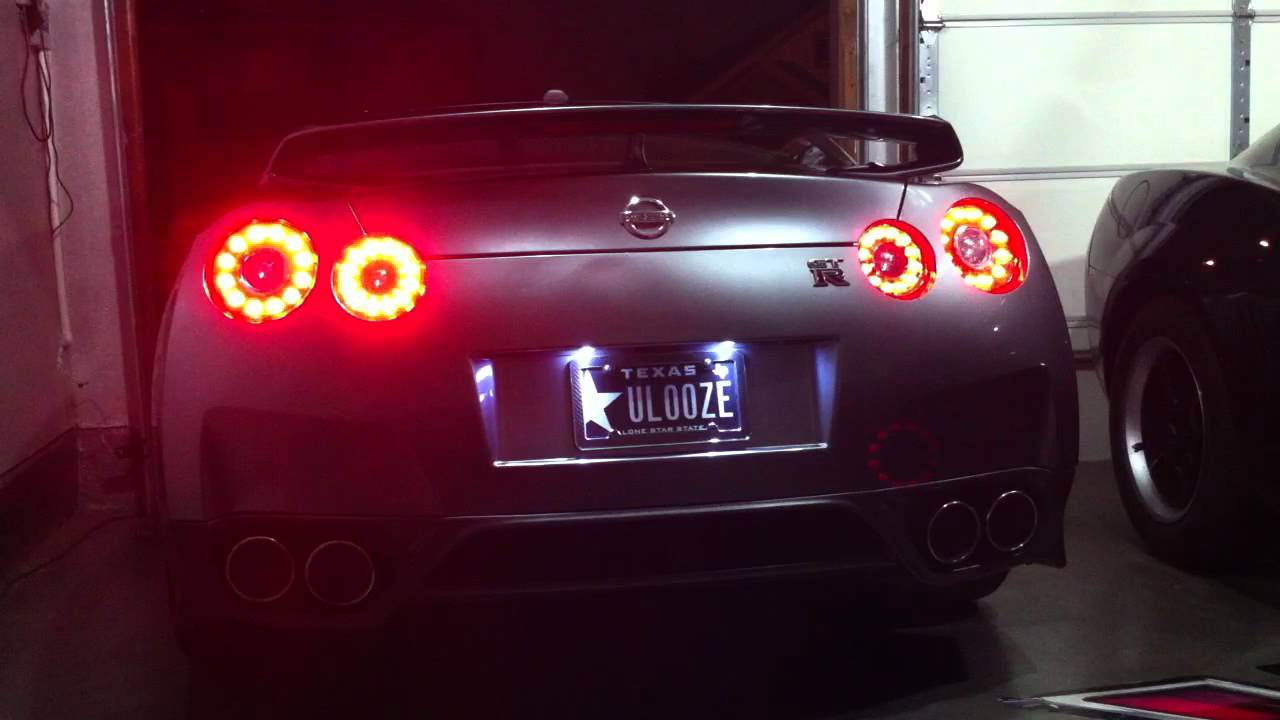 Nissan GT-R stock exhaust sound - YouTube