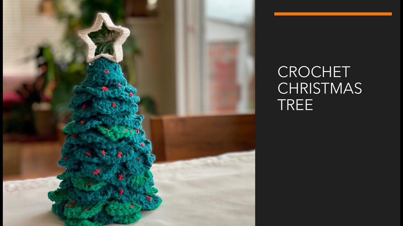 How to Crochet Christmas Tree l DIY Holiday Decoration YouTube