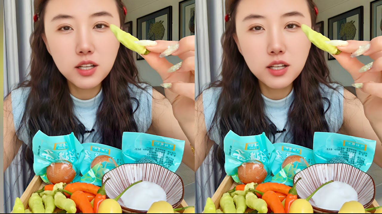 🌶️🥚 CRUNCHY CHILIES & SAVORY SNACKS ASMR (NO TALKING ASMR) | LOUD CRUNCHES & DIP SOUNDS! 🎧✨