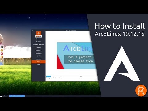 How to Install ArcoLinux 19.12.15