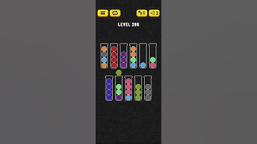 Ball Sort - Color Puzzle Game - Level 286 - Walkthrough SOLVED by RobotPlayer AI!!!