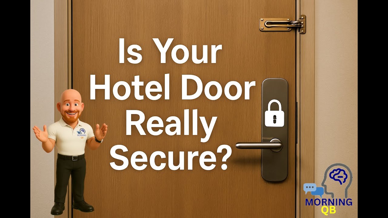 Morning QB: Criminals Can Unlock Your Hotel Room Door | The Zip Tie & Magnet Trick EXPOSED