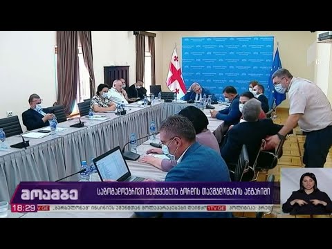 საზოგადოებრივი მაუწყებლის ბორდის თავმჯდომარის ანგარიში