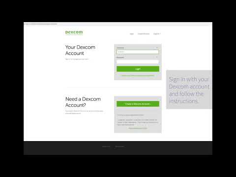 How to connect a Dexcom account to diasend