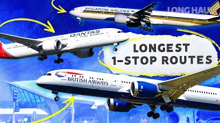 Revealed: The World’s 5 Longest 1-Stop Routes