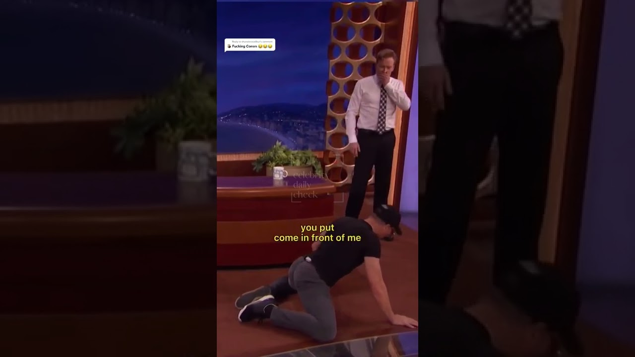 Van Damme shows split with Conan 