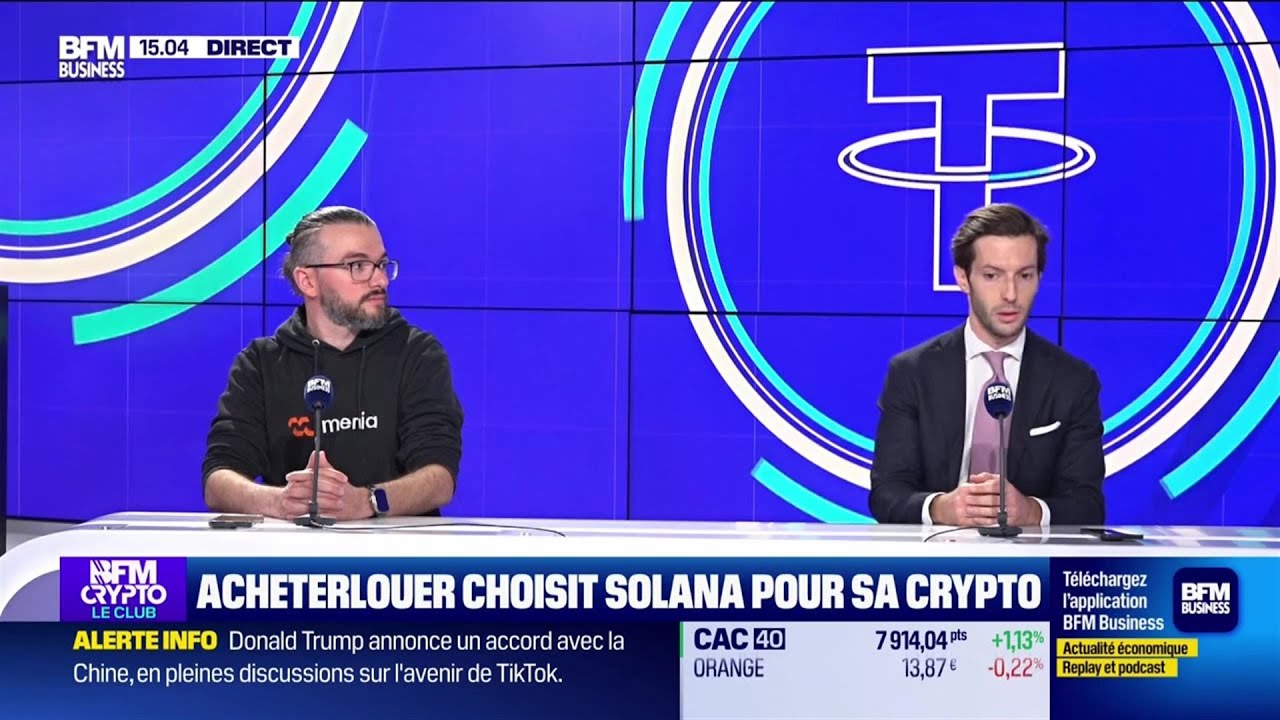 BFM Crypto, le Club : Acheter-Louer choisit Solana pour sa crypto