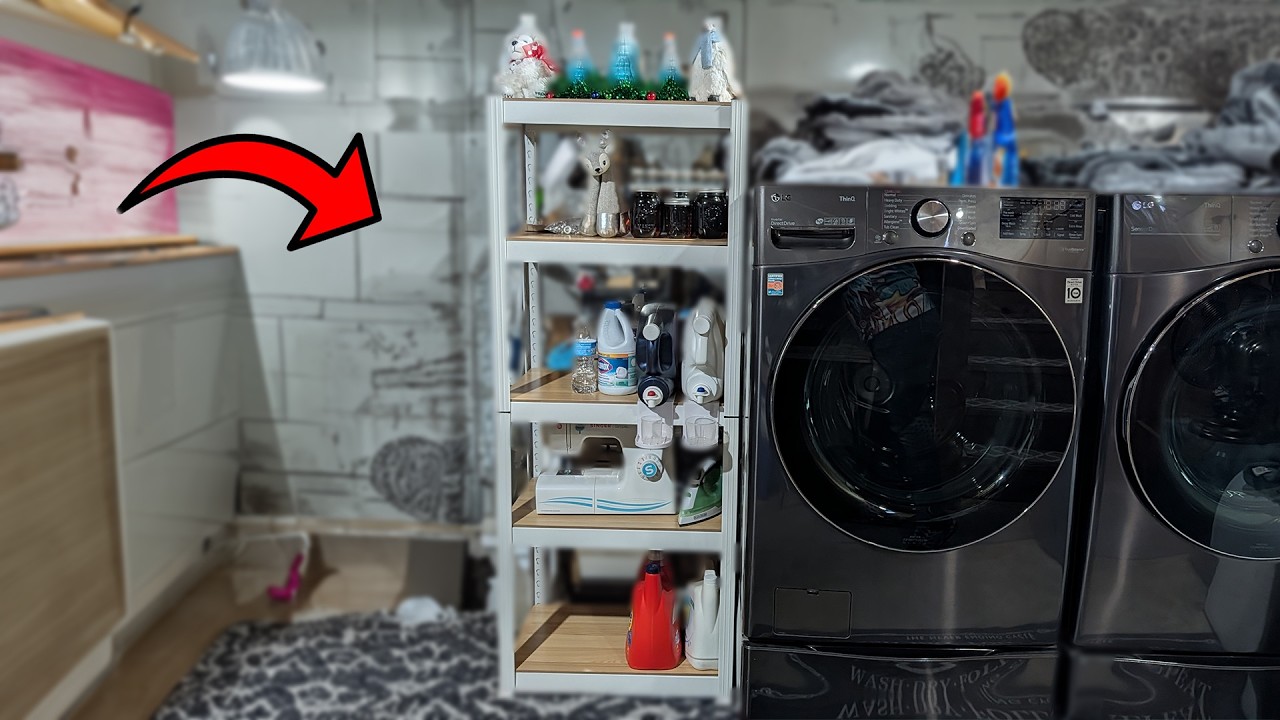 Transform Your Cluttered Basement with ONE Rack! - YouTube