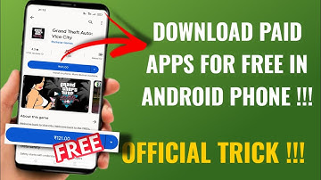 How To Download Paid Apps In Google Play Store For Free In Android | Google Opinion Rewards English