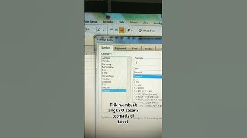 Trik membuat angka 0 secara otomatis di Excel #tutorial #tips #tricks