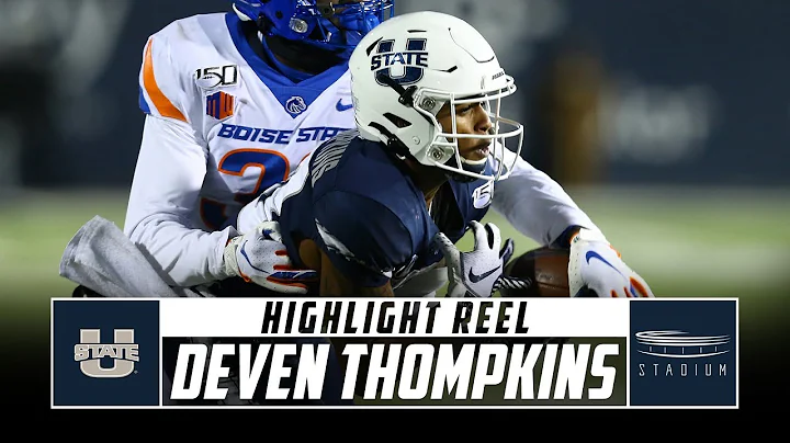 Utah State WR Deven Thompkins Highlight Reel - 201...