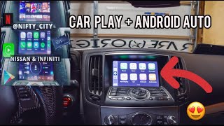 Apple CarPlay & Android Auto for G37/370Z with Navigation!