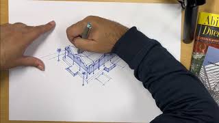 Designing a Fractal Space Frame Industrial Building | Architectural Sketch Process