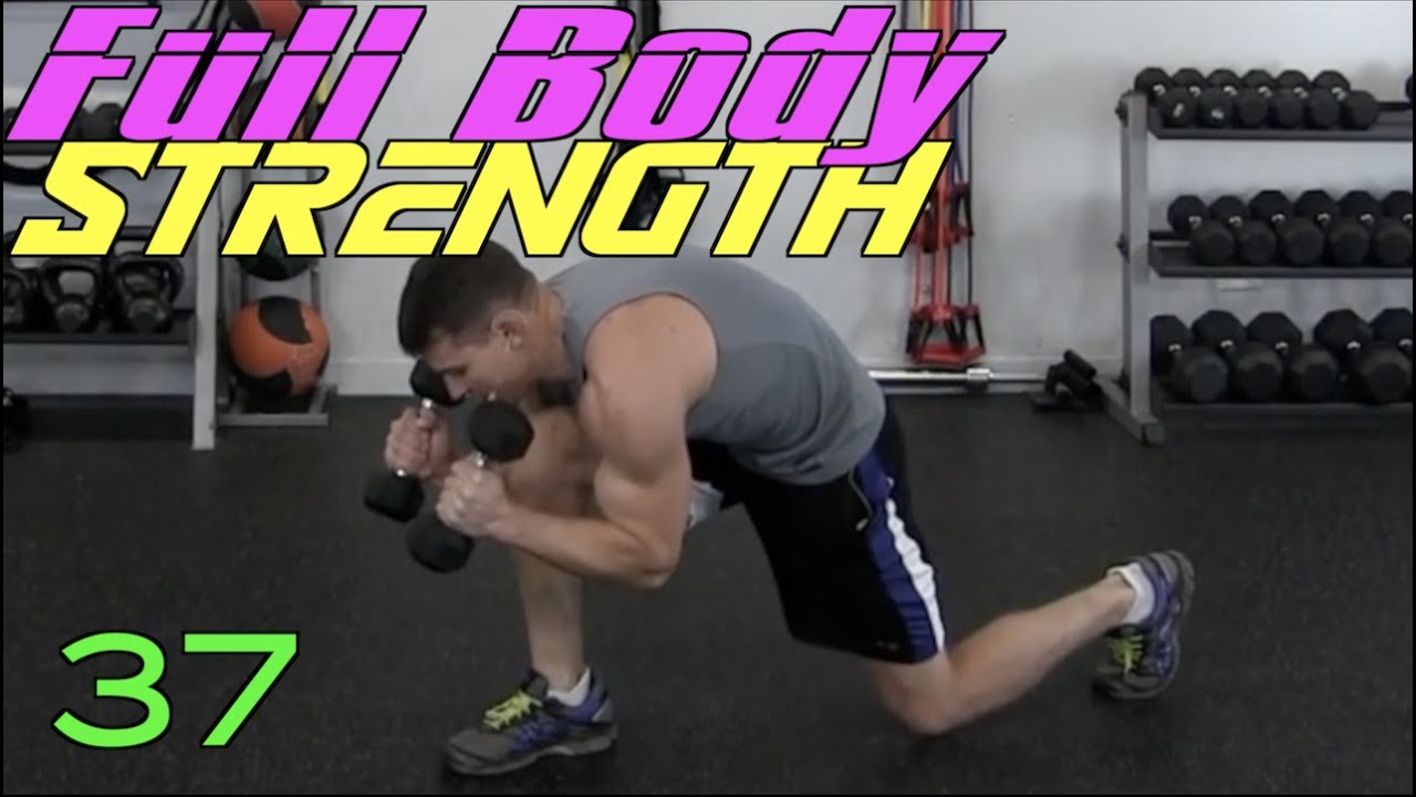 20 Minute Full Body Dumbbell Strength Training Workout YouTube
