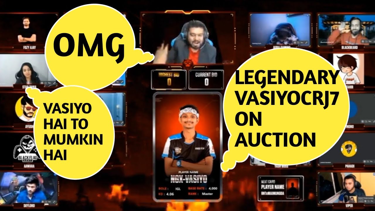 VASIYOCRJ7 IN AUCTION| VASIYO IN STAR TANIA TEAM