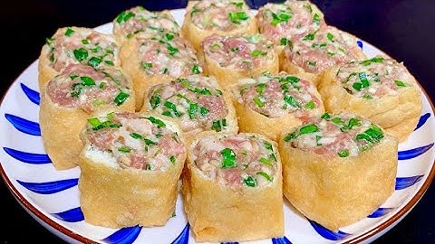 油豆腐這樣做才最好吃，我家三天兩頭點名吃，鮮香滑嫩營養又美味【阿朝哥美食 】#油豆腐 #油豆腐做法 - 天天要聞