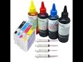 Installare e ricaricare Cartucce AUTORESETTABILI-How to Refill ink cartridge with AUTO RESET CHIP