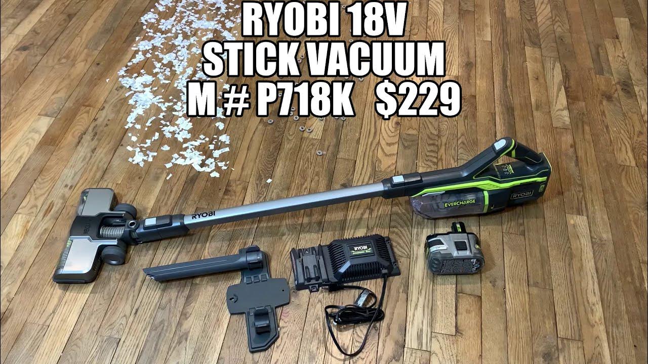 Ryobi 18v Stick Vacuum Review YouTube
