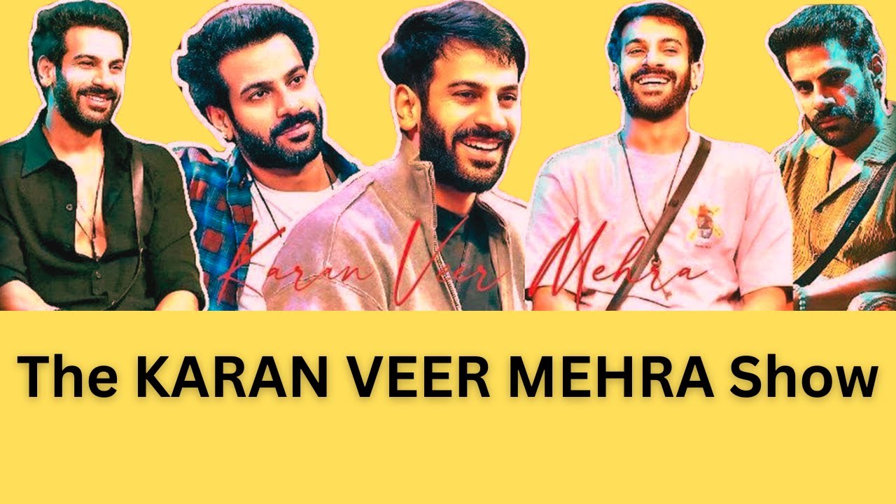 The Karan Veer Mehra Show | All Shayari | One Liner | Bigg Boss 18 Winner | Hasmukh Ladka | Journey