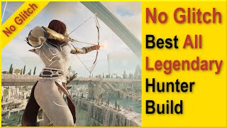 Assassins Creed Odyssey - Best (non Glitched) Legendary Hunter Build, 7 Million damage, 100% Crit