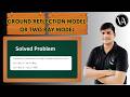 Solved Problem  on Ground Reflection Model | Cellular Network |