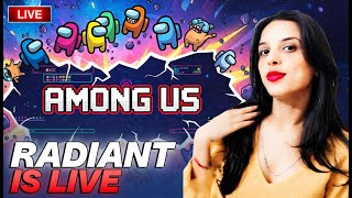 Among Us with Radiant Gaming | Ultimate Impostor Gameplay, Crewmate Fails & Pro Tips #RadiantGaming