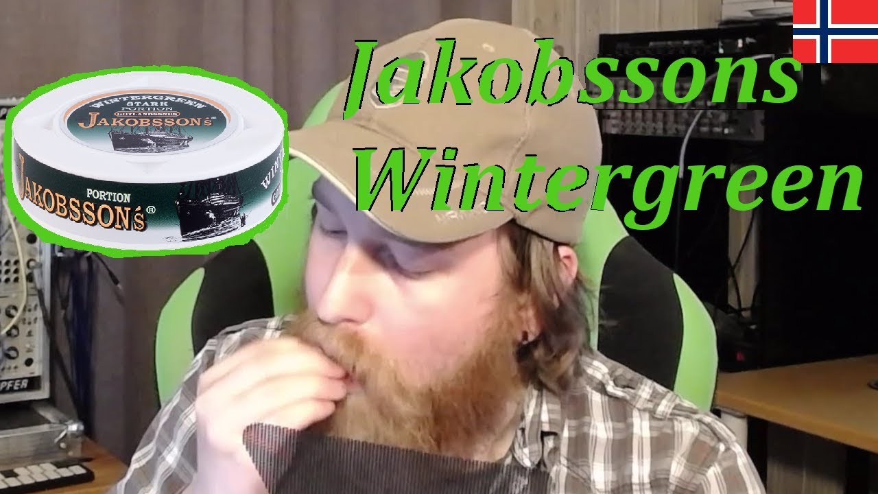 Snusprat - Jakobssons Wintergreen Stark