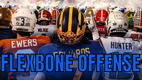 FLEXBONE Offense in NCAA 25 (Highlights)