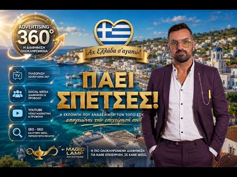 Αχ Ελλάδα Σ’ αγαπώ: επεισόδιο Σπέτσες με τον Μιχάλη Κοντιζά