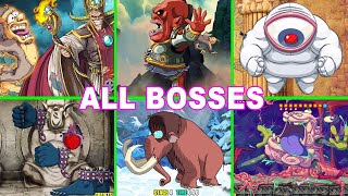 Toki All Bosses Labyrinth Neptune Lake Fire Cave Ice Palace Jungle Of Darkness Golden Palace