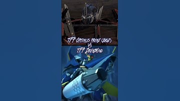 TFP Optimus Prime base Vs TFP Dreadwing #transformers #shorts #1v1