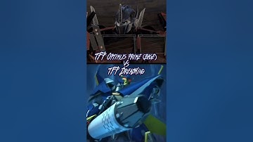 TFP Optimus Prime base Vs TFP Dreadwing #transformers #shorts #1v1
