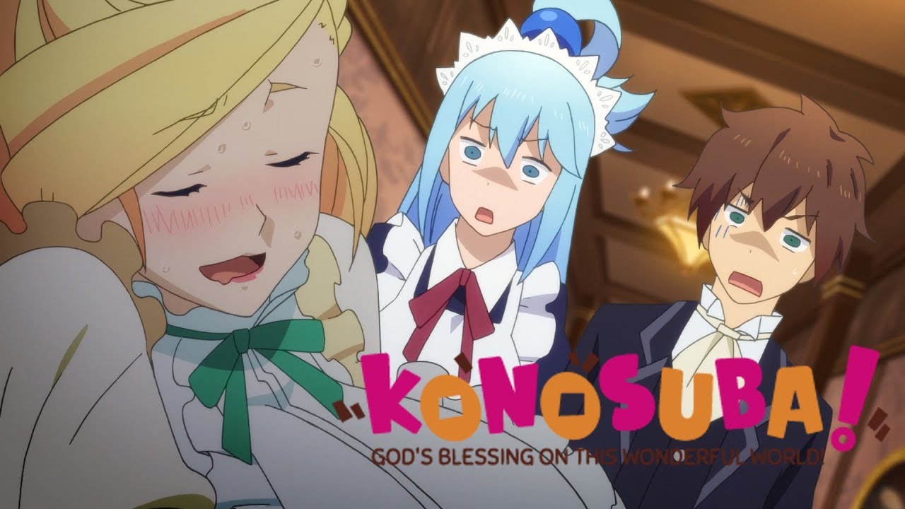 Meme anime gracioso konosuba kazuma y aqua mirada reggeaton. 