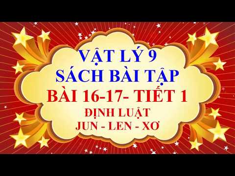 Video Vật lý lớp 9 - Sách bài tập - Bài 16 - Định luật... - YouTube