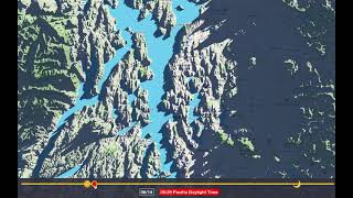 Interactive map showing shade on Earth