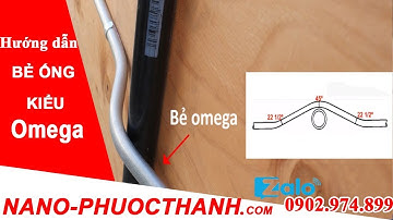 NANO PHƯỚC THÀNH : Hướng dẫn bẻ ống thép luồn dây điện kiểu Omega - EMT CONDUIT BENDER - 0902974899