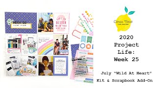 2020 Project Life: Week 25