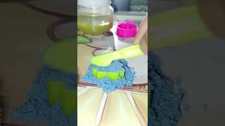 Satisfying Kinetic Sand ASMR | Cutting & Mold DIY #shorts #asmr #satysfying