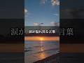 涙が溢れ出る言葉#人生の言葉 #言葉 #恋愛 #スピリチュアル #名言